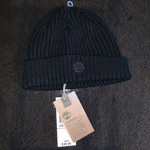 NWT Timberland black beanie